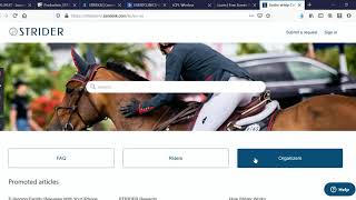 How to Use STRIDER's eHelp to find Information