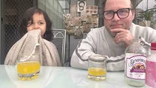 Review of Bundaberg Sparkling Passionfruit Drink by Audrey and Joel