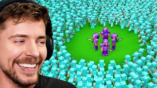 4 Pros vs 1000 Players