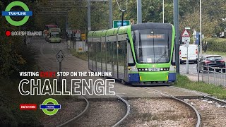 I visited EVERY STOP on the Croydon Tramlink CHALLENGE!