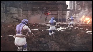 Helldivers 2 - SEAF Soldiers VS Automatons - NPC Wars