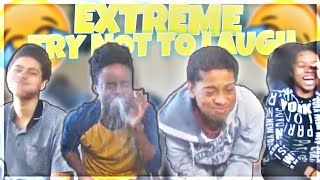 EXTREME TRY NOT TO LAUGH CHALLENGE 😂 W/ MY NEPHEWS AND SISTER *HILARIOUS REACTIONS*