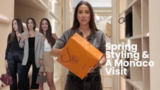 Spring Capsule Styling, Home Reset & Monaco Moments