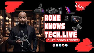 Rome knows tech Livestream Jun 12th