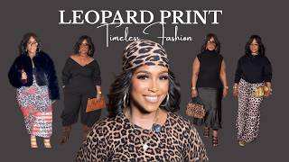 How I Style Leopard Print Over 50 | Everyday Fashion Looks