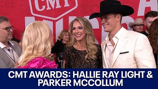 Parker McCollum & Hallie Ray Light at CMT Music Awards 2024 | FOX 7 Austin