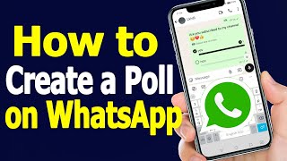 How to Create Poll on WhatsApp latest version 2026