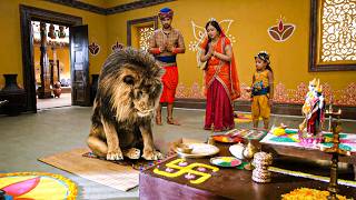 When Nand Baba and Mother Yashoda bowed before the lion – what will happen next? - YASHOMATI MAIY...
