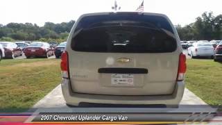 2007 Chevrolet Uplander Cargo Van Live  Morristown TN K4700A