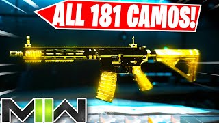ALL 181 CAMOS REVEALED IN MODERN WARFARE 2 MULTIPLAYER (ALL MODERN WARFARE 2 MASTERY CAMOS)