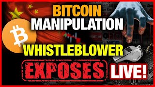 WORST BITCOIN MANIPULATION IN HISTORY EXPOSED LIVE! (WHISTLEBLOWER JOINS)