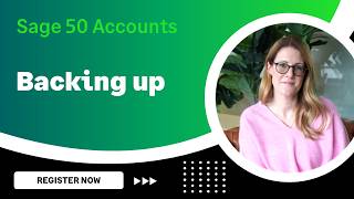 Sage 50 Accounts (UK) - Protect your data - Backing up