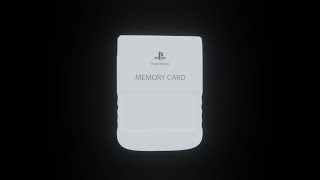 PS1 Memory card Timelapse | Blender