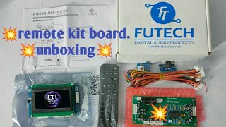 FUTECH remote kit board unboxing in Telugu