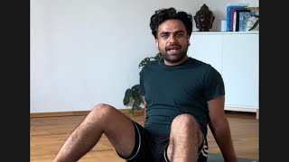 Yoga challenge with manoyogi | Purvottanasana / Upward plank | Beginners Yoga workout for back pain