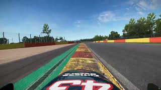 first run around spa with new wheel