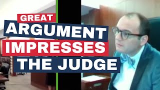 Defense Attorney Presents Judge Fleischer COMPELLING LEGAL ARGUMENT About Police Stopping His Client
