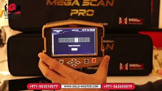 Mega Scan Pro device, the updated and advanced version from Mega detection factory in germany
