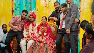 Happy sister marriage ceremony -sister weeding