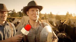 AI Interview: Miners of the Gold Rush in California | Veo 3