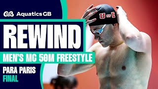Clegg sprints to gold 🥇 | Men's 50m Freestyle Para Paris Final | Aquatics GB Swimming Champs 2024
