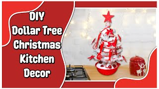 Easy DIY Kitchen Christmas Tree Decor | Christmas Crafts Ideas 2022 | Easy Dollar Tree DIY