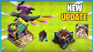 Clash of clans March UPDATE new pet greedy raven 😱|Clash of clans new update 