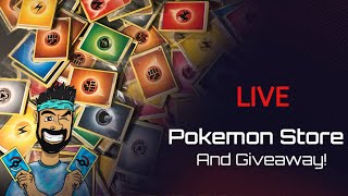 *Live* Pokemon Pack Opening and Store! Rip and Ship! Huge Restock! Dark Phantasma