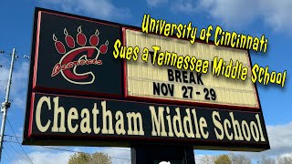 University of Cincinnati Sues a Tennessee Middle School