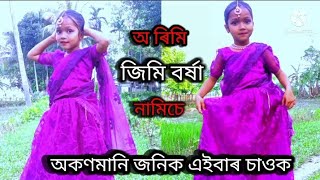 Rimijimi Borkha Namise // Singer Poppy Saikia // Cover Video Amrin