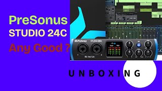 PreSonus STUDIO 24c Review-1-Unboxing