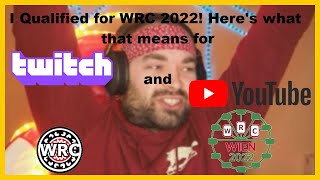 I'M QUALIFIED FOR THE WORLD CHAMPIONSHIP