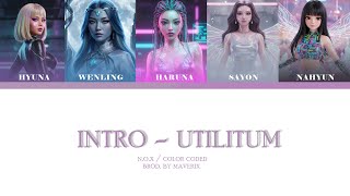N.O.X - INTRO: Utilitum | (AI K-POP GIRL-GROUP)