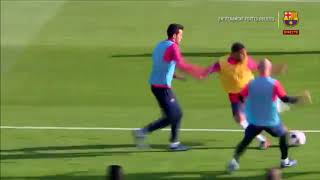 Ejercicio de posesión 3+3+1 x 3 del FC Barcelona de Luis Enrique (vídeo)
