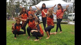 Dusty Feet Mob dancing to "We are Australian" - 26th May 2019