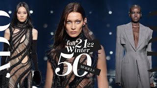 50 Best Models of Fall Winter 2021 | Runway Collection