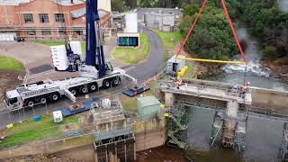 Advanced Cranes Liebherr 450 at Maffra