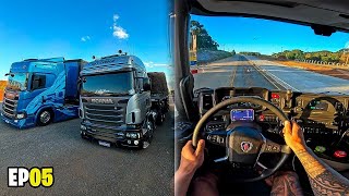 Leaving loaded with potatoes on the train 😱 Very heavy EP5