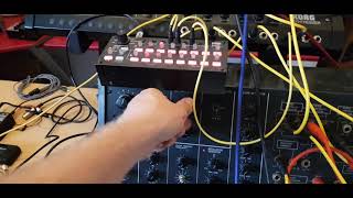 Some crusty acid tekno with the korg ms10, ms20m and tape echo