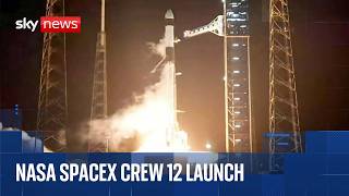 NASA SpaceX Crew-12 mission space launch | Live coverage