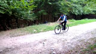 mountain biking