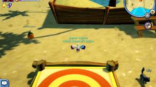 Freerealms:How To get on top palm tree