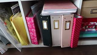 Craft Room Tour Part 2! | 2022 Crafty In-depth Tour! | Organizing Stamps, Mixed Media & Stickers!