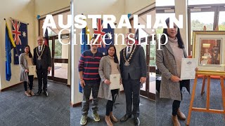 Australian Citizenship Ceremony | Ate Kha before giving birth