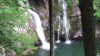 Bash Bish Water Fall, Massachusetts, USA.