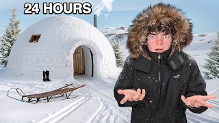 SURVIVING 24 HOURS IN AN IGLOO!