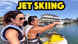 Jet Skiing in New York with Maria