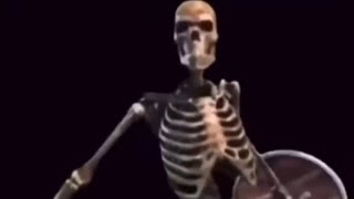 Skeleton Causally Hitting His Shield But He Shits His Pants? 🤣