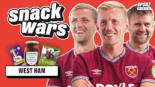 West Ham's Players Rate British And Rest Of The World Food | Snack Wars