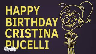 Happy Birthday Cristina Pucelli